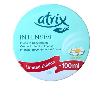 Atrix Intensive Schutzcreme Limited Edition 150 ml + 100 ml