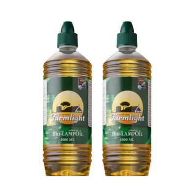 Bio Lampenöl farbig 2 Liter gelb für Garten-Fackeln Öllampen Bambusfackeln Wandfackel