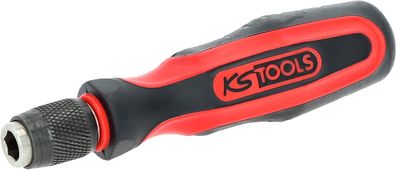 KS TOOLS ERGOTORQUEplus® Schraubendreher-Handgriff, mit Schnellverriegelung