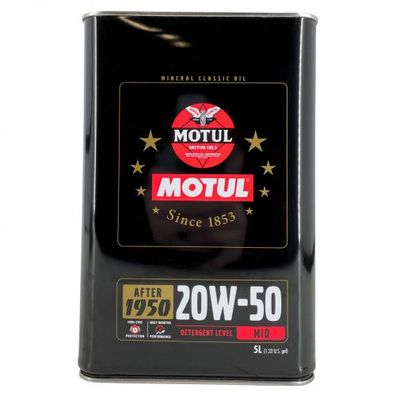 Motul Classic 20W-50 5 Liter