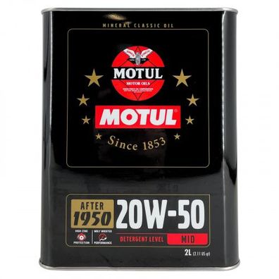 Motul Classic 20W-50 2 Liter