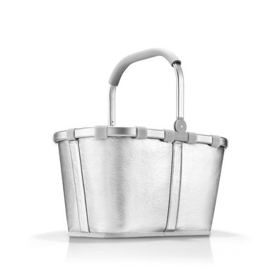 reisenthel Einkaufskorb carrybag silver crackle BK7088 22L silberfarben