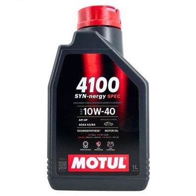Motul 4100 SYN-nergy SPEC 10W-40 1 Liter