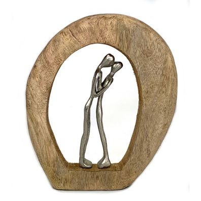 Moritz Skulptur Couple in Love Liebe 23 x 4 x 26 cm Liebespaar Verliebt sein