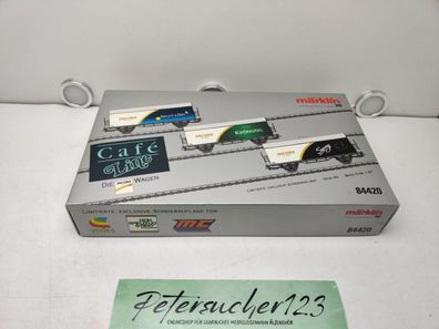 Märklin H0 84420 Güterwagen-Set Jakobs Cafe / OVP