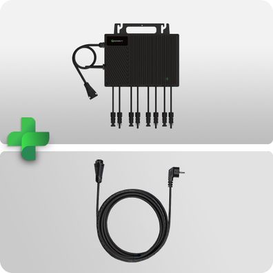 Growatt Wechselrichter NEO 2000M-X2 mit 5m Anschlusskabel