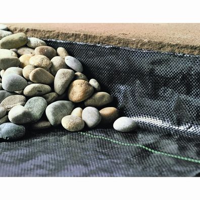 NOOR Unkrautblocker 0,9x10m schwarz gefaltet