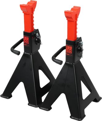 KS TOOLS performance Stahl-Unterstellbock mit Schnellverstellung, 12000 kg, paarweis