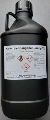 Kaliumpermanganat - Lösung 5% 2,5l