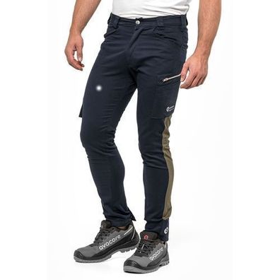 Hosen Herrenhosen Arbeitshosen Taillenumfang Größe ab 48 bis 62 marineblau/ oliv