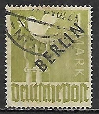 Berlin gestempelt Michel-Nummer 17