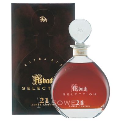 Asbach Selection 21 Jahre 0,7 l - Deutscher Weinbrand