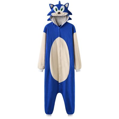 Igel Onesie Erwachsene Unisex Tier Cosplay Pyjamas Plusch Winter