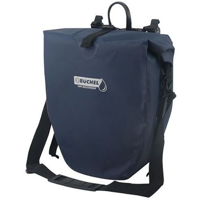 Seitentasche mit Schultergurt, Büchel, dress blue, Büchel, 81518005