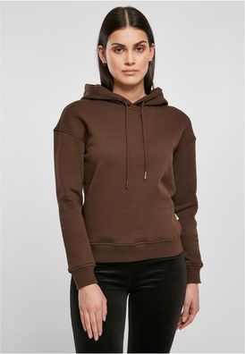 Urban Classics Damen Sweatshirt Ladies Organic Cotton Hoody Brown