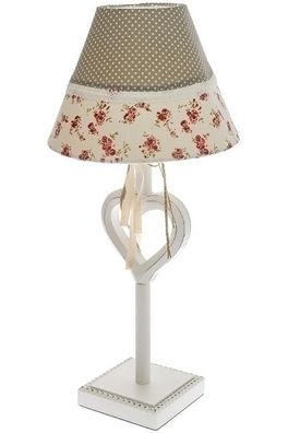 Romantik Lampe Valentina Holz Bunt