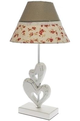 Romantik Lampe Celine Holz Bunt