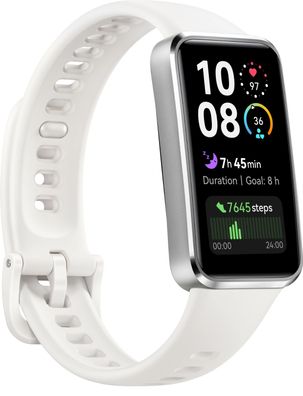 Huawei Band 10 - Aluminiumlegierung - Aktivitätsmesser mit Riemen - Flouroelast... ->