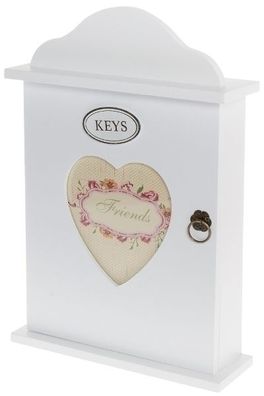 Schlüsselkasten Susann MDF Weiß