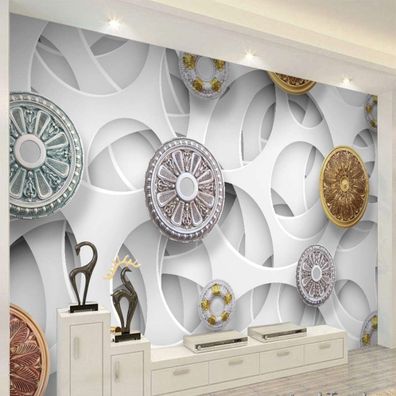 Vlies Fototapete Wandtapete Wandbilder 3D Effekt Moderne Stil 4524