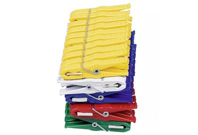 Helo Wäscheklammer Luran farbig sortiert 50er Pack