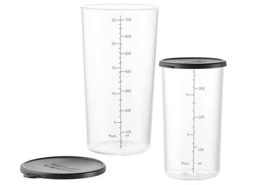 ESGE Becherset Glas zu Zauberstab 700 und 400 ml