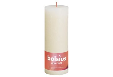 bolsius Stumpenkerze "Rustiko Shine