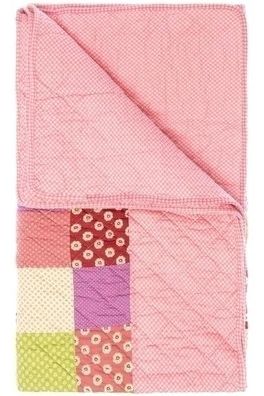 Patchwork Decke Francesca III Baumwolle Mehrfarbig