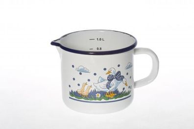 Karl Krüger Milchtopf mit Ausguss "Gänseglück