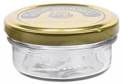 EmSy Schraubdeckelglas Sturz mit 66mm TO-Deckel selbstgemacht 70 ml 16er Pack