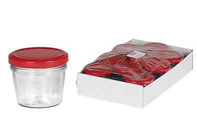 EmSy Schraubdeckelglas Sturz mit 63mm TO-Deckel 105 ml 9er Pack