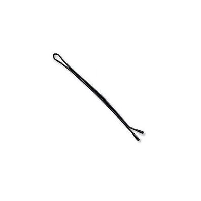 Haar-Klemmen Baronesse braun 40 mm (115119) 12 Stück