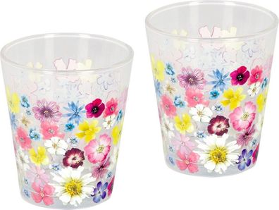 Gläser GartenLiebe (2 St.) - M. Bastin, Die Spiegelburg, 23067, Geschirr, Glas, Garte