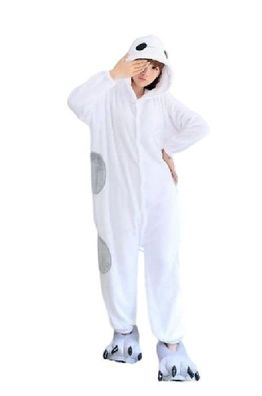 Baymax Onesie Erwachsene Unisex Tier Cosplay Pyjamas Plusch Halloween Weihnachten