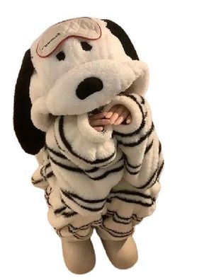 Snoopy Hund Onesie Erwachsene Unisex Tier Cosplay Pyjamas Plusch Weihnachten