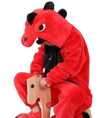 Dinosaurier Drache Onesie Kinder Unisex Tier Cosplay Pyjamas Plusch Weihnachten