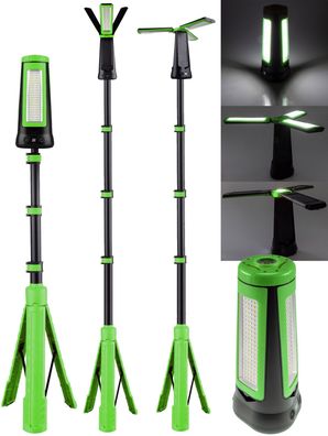 LED Baustrahler mit Akku "BSA-30s" Stativ, 30W, 2700lm, 2700/4500/6000K