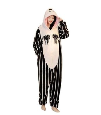 Skelett Jack Skull Onesie Erwachsene Tier Cosplay Pyjamas Plusch Halloween
