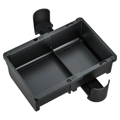 Universal Car Storage Box, Adjustable Seat Armrest Organizer & Cup Holder with Tissu