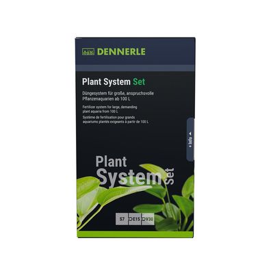 Dennerle Plant System Set für prächtige Wasserpflanzen 3x 100ml Dünger