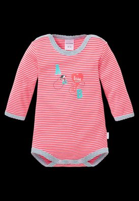 Schiesser 148607 - Mädchen langarm Body