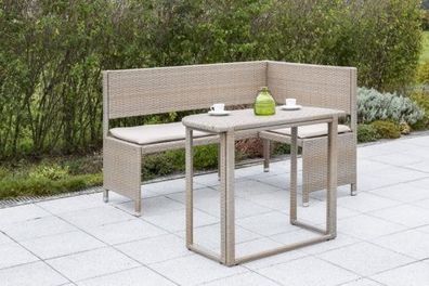 Adria Eckbank Set 2tlg., Gartenmöbel