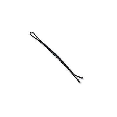 Haar-Klemmen Baronesse schwarz 40 mm (115125) 12 Stück