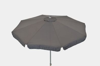 Markschirm, rund 300 cm, grau