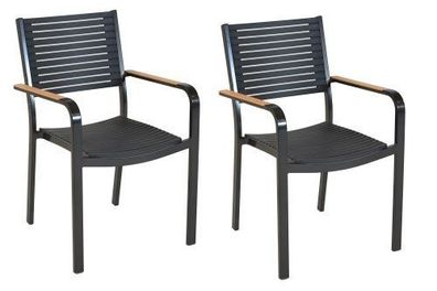 Paliano Stapelsessel, 2er Set