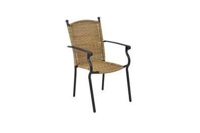 Roma Gartensessel/Gartenstuhl, stapelbar, 2er Set