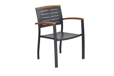 Tinos Gartensessel/Gartenstuhl, stapelbar, 2er Set