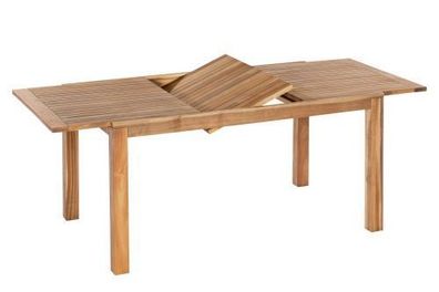 Gartentisch, ausziehbar, 150 (200) x 90 cm