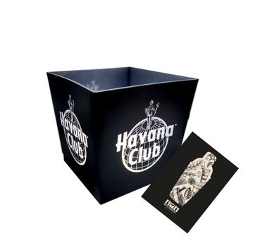 Havana Club Kühler mit LED Beleuchtung Flaschenkühler Eiskühler Getränkekühler