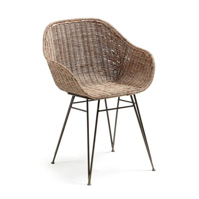 Stuhl Chart aus Rattan 60 x 80x 52 cm